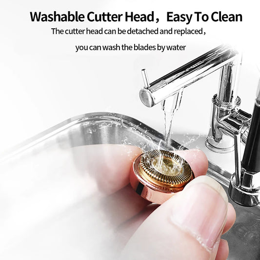 USB Rechargeable Facial Epilator – Painless & Elegant Hair Removal