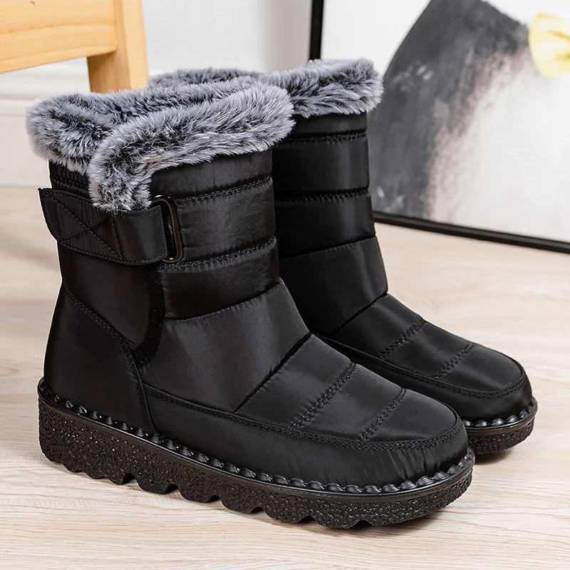 Bota Feminina Alta Inverno | Botas Modernas e Quentes para os Dias Frios