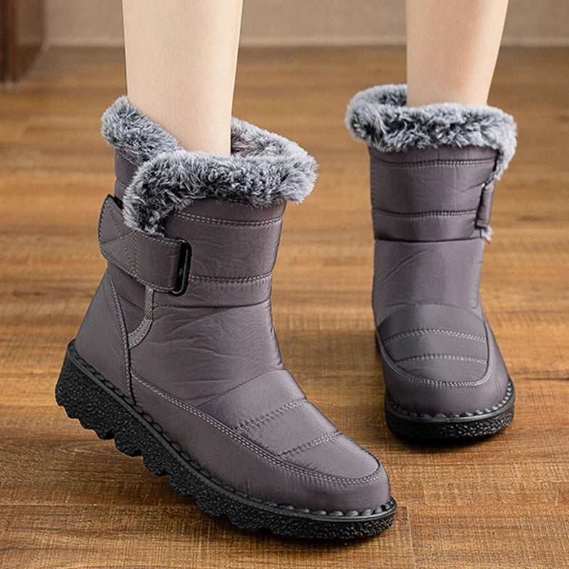 Bota Feminina Alta Inverno | Botas Modernas e Quentes para os Dias Frios