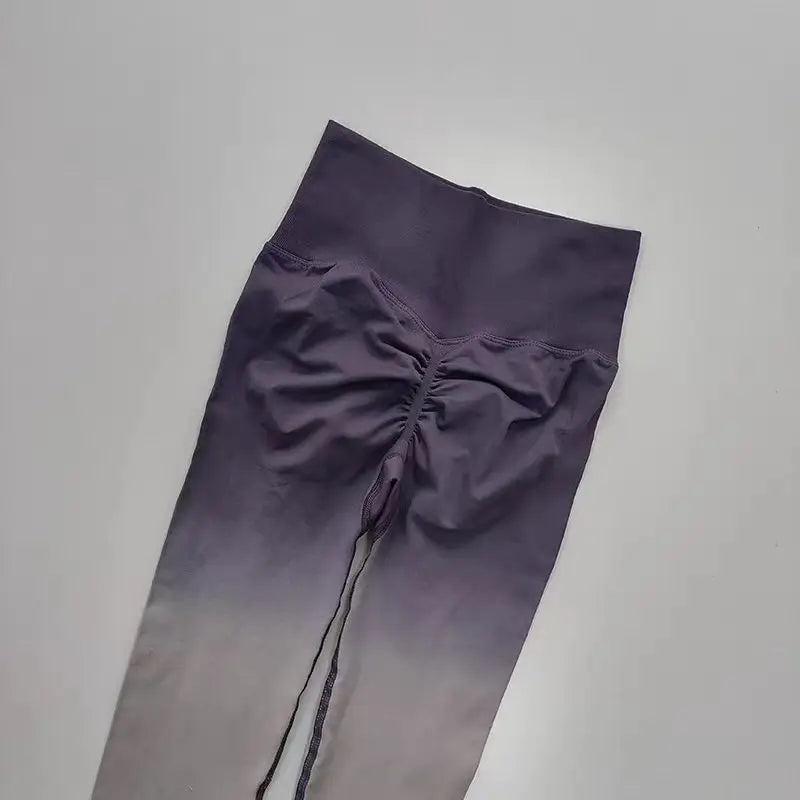 Calça Legging Fitness Feminina Gradient – Modeladora e Confortável para Treino e Jogging