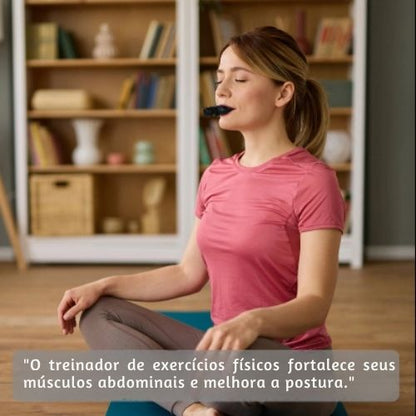 Aparelho de Exercício Respiratório Portátil – Fortaleça o Pulmão com Níveis de Resistência