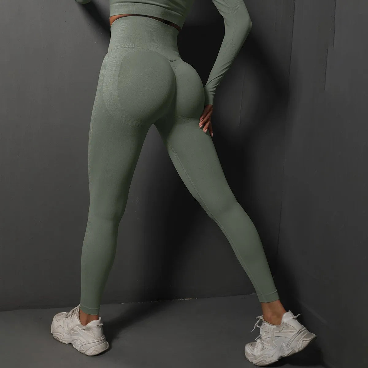 Calça Legging Fitness Feminina – Levanta Bumbum, Cintura Alta e Conforto Sem Costura