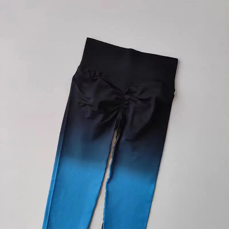 Calça Legging Fitness Feminina Gradient – Modeladora e Confortável para Treino e Jogging
