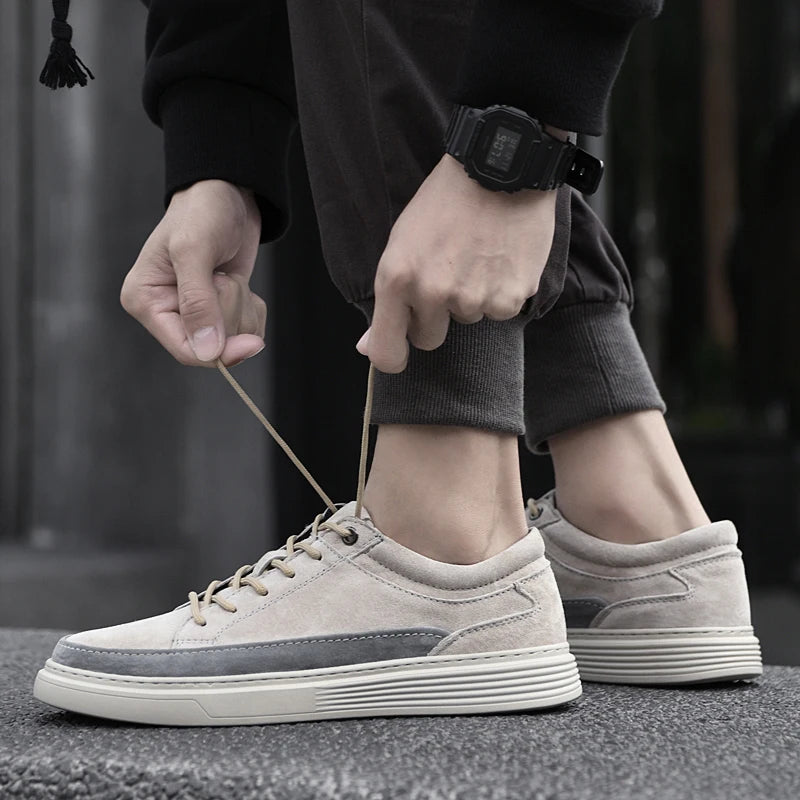Tênis Masculino Leve e Respirável | Casual, Confortável e Estilo Skate