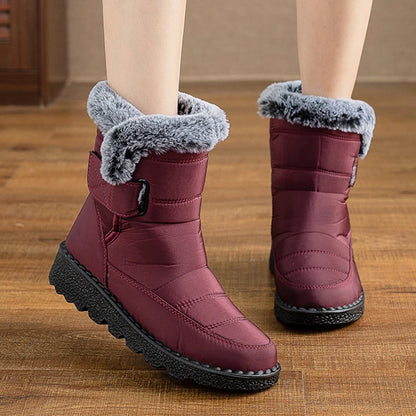 Bota Feminina Alta Inverno | Botas Modernas e Quentes para os Dias Frios