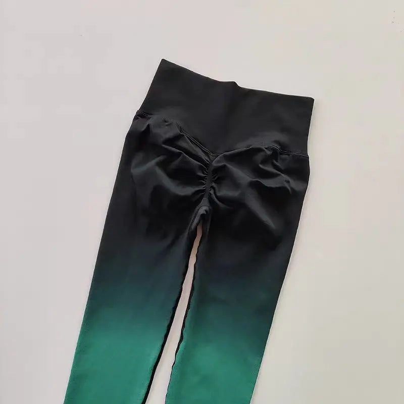 Calça Legging Fitness Feminina Gradient – Modeladora e Confortável para Treino e Jogging