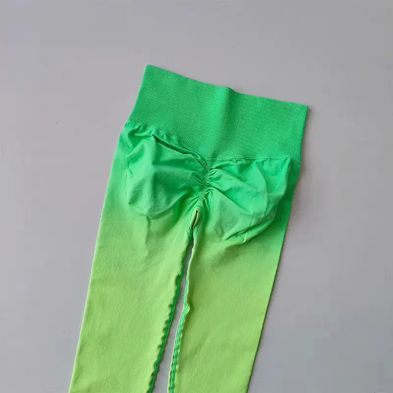 Calça Legging Fitness Feminina Gradient – Modeladora e Confortável para Treino e Jogging