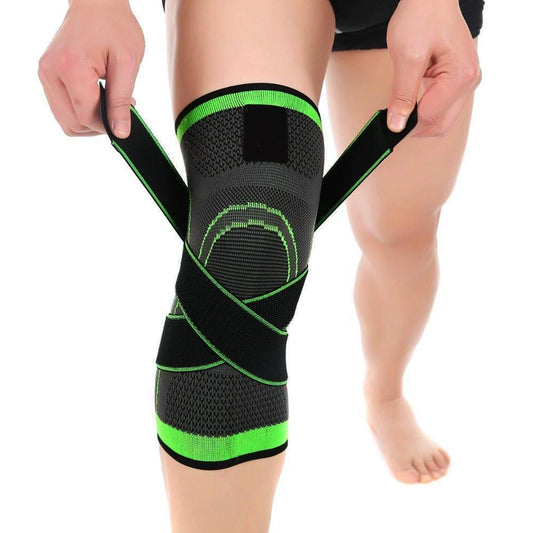Kit 2 Joelheiras de Compressão Esportiva – Alívio da Dor e Suporte para Articulações