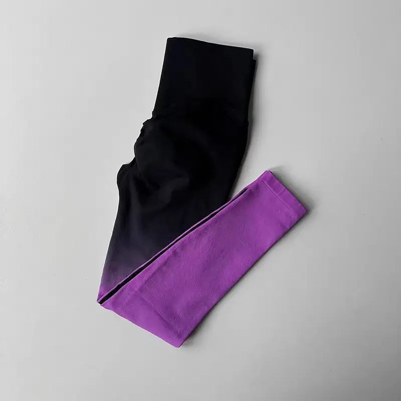 Calça Legging Fitness Feminina Gradient – Modeladora e Confortável para Treino e Jogging