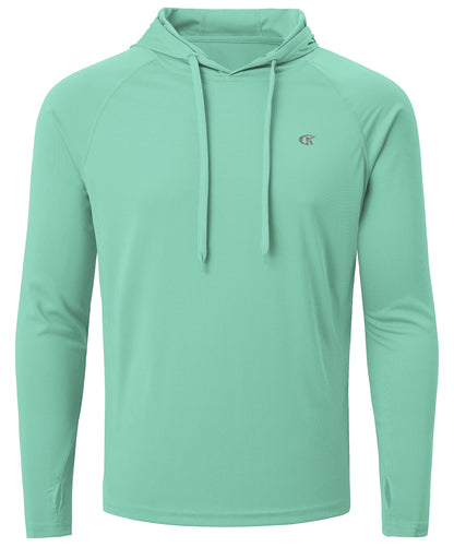 Camiseta Masculina Manga Longa UPF 50+ – Protetor Solar para Corrida e Esportes