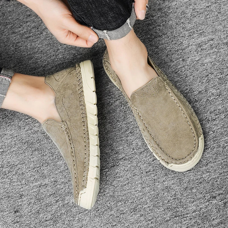 Sapato Masculino Slip-On | Estilo Casual, Solado Antiderrapante e Ideal para Dirigir
