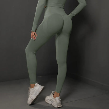 Calça Legging Fitness Feminina – Levanta Bumbum, Cintura Alta e Conforto Sem Costura