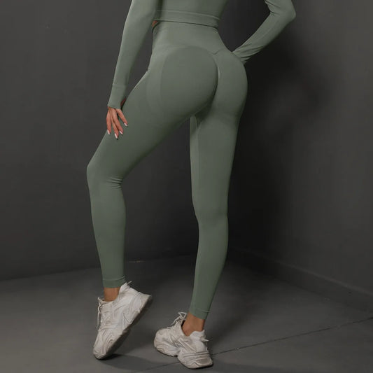 Calça Legging Fitness Feminina – Levanta Bumbum, Cintura Alta e Conforto Sem Costura