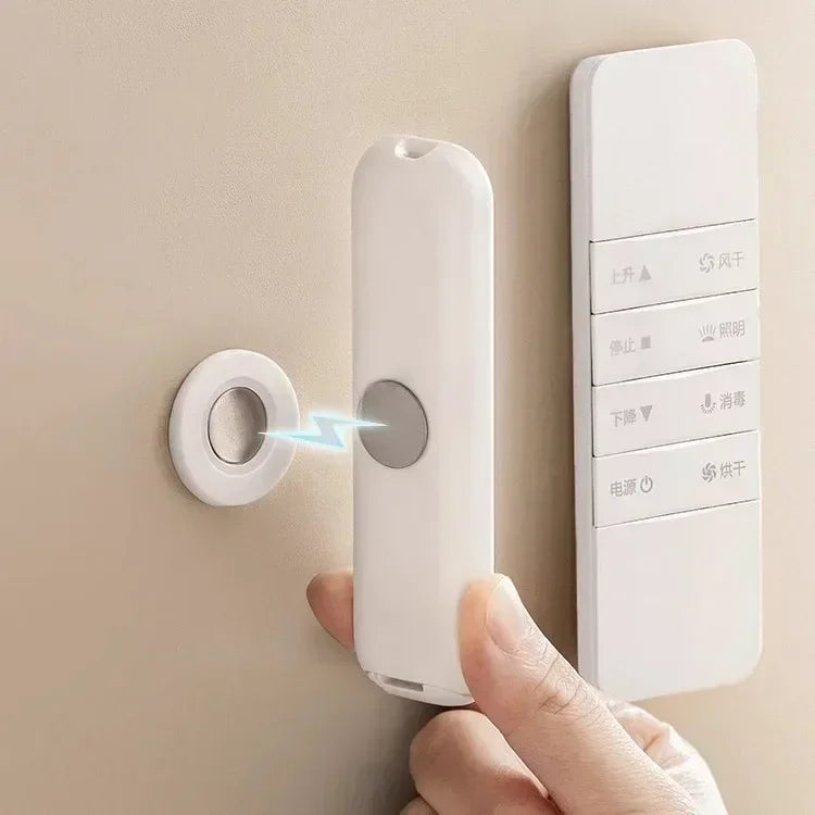 Ganchos Magnéticos Invisíveis para Parede – Suporte Forte para Chaves e Controle