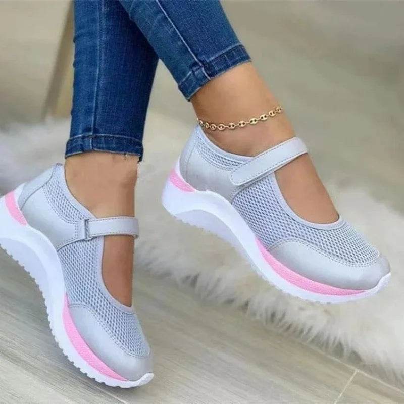 Tênis Casual Feminino com Sola Alta | Leve, Estiloso e Ideal para o Dia a Dia