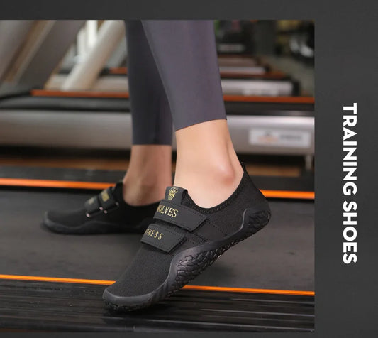 Tênis Esportivo Barefoot para Academia – Leve, Estável e Antiderrapante para Agachamento e Peso Livre