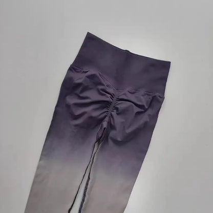 Calça Legging Fitness Feminina Gradient – Modeladora e Confortável para Treino e Jogging