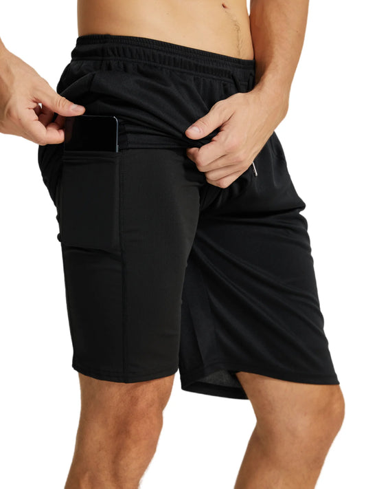 Shorts Masculino Dupla Camada para Academia – Conforto e Performance no Treino