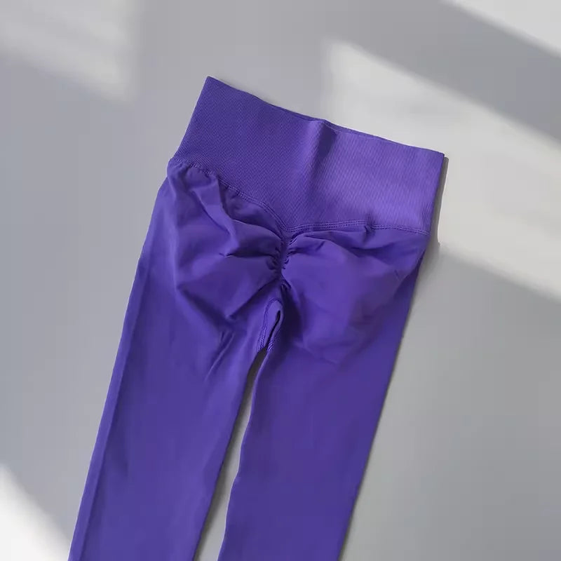 Calça Legging Fitness Feminina – Levanta Bumbum, Cintura Alta e Conforto Sem Costura