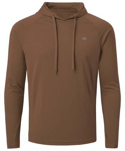 Camiseta Masculina Manga Longa UPF 50+ – Protetor Solar para Corrida e Esportes