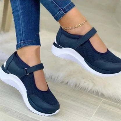 Tênis Casual Feminino com Sola Alta | Leve, Estiloso e Ideal para o Dia a Dia